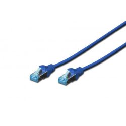 Patchkabel Cat5e SF-UTP 10m blau (DK-1531-100/B)