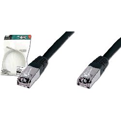Patchkabel Cat5e SF-UTP 2m schwarz (DK-1531-020/BL)