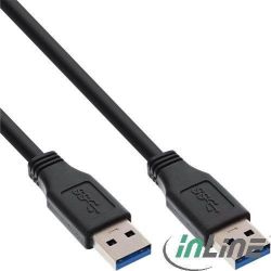 USB 3.0 Kabel Stecker-A / Stecker-A schwarz 0.5m (35205)