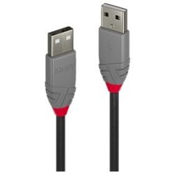 0.2m USB 2.0 Typ A Kabel, Anthra Line (36690)