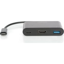 USB-C auf HDMI Multiport Adapter schwarz (DA-70855)