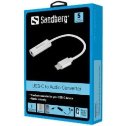 Sandberg USB-C Audio Adapter (136-27)