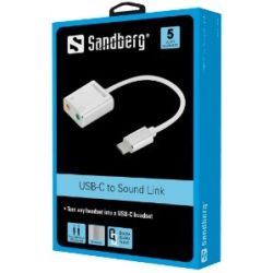 Sandberg USB-C to Sound Link (136-26)