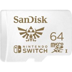Nintendo Switch microSDXC V2 64GB Speicherkarte (SDSQXAT-064G-GNCZN)