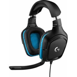 G432 Gaming Headset schwarz/blau (981-000770)