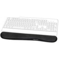 Delock Handgelenkauflage schwarz für Tastatur/Notebook (12558)