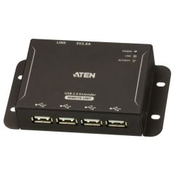 4-Port USB 2 Cat5 Extender bis 50m, USB-Hub (UCE3250)