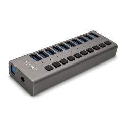 USB 3.0 Hub 10port grau (U3CHARGEHUB10)