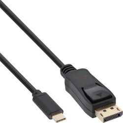 USB-C mit DiplayPort auf DisplayPort Adapterkabel 1m schwarz (64121)