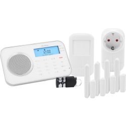 ProHome 8762 WLAN/GSM Alarmsystem weiß (6006)