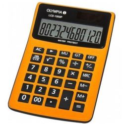 LCD-1000P Taschenrechner orange/schwarz (4685)