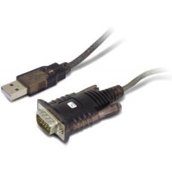 TECHLY USB auf Seriell Konverter, USB A auf RS232,  (IDATA-USB2-SER-1)