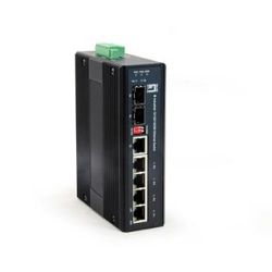 Industrial Railmount Gigabit Switch (IES-0600)