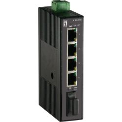 IES-0510 Industrial Railmount Switch schwarz (IES-0510)