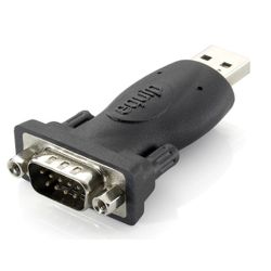 Adapter USB-A 2.0 Stecker zu seriell RS-232 Stecker (133382)