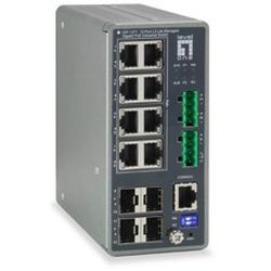 IGP-12 Turing Industrial Railmount Gigabit Managed Switch (IGP-1271)