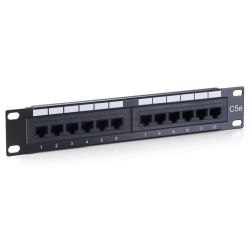 Equip Patchpanel  12x RJ45 Cat5e 10 1HE ISDN (208015)