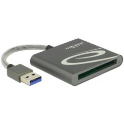 XQD 2.0 Single-Slot-Cardreader grau USB-A 3.0 (91583)