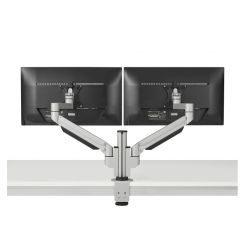 Premium Office Dual-Monitorhalterung silber (BNEFG809416-S)