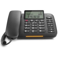 DL380 Festnetztelefon schwarz (S30350-S217-C101)