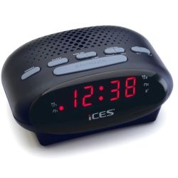 ICR-210 Uhrenradio schwarz (ICR210BLACK)