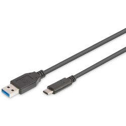 ASSMANN USB Type-C Anschlusskabelkabel Type-C - A St (AK-990960-018-S)