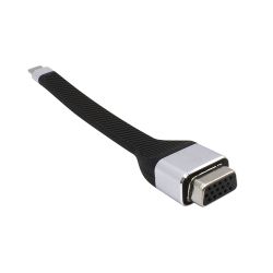 Flat Adapter USB-C zu VGA 11.5cm schwarz (C31FLATVGA60HZ)