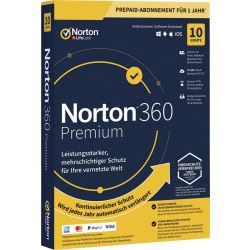 Norton 360 Premium 10 User 1 Jahr deutsch (21394925)