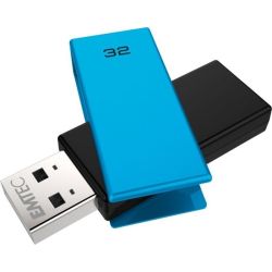 C350 Brick 32GB USB-Stick blau/schwarz (ECMMD32GC352)