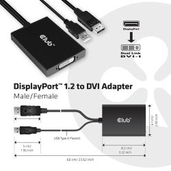 Aktiver DisplayPort/Dual-Link DVI Adapter (CAC-1010)