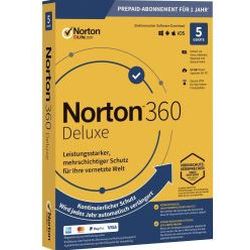 Norton 360 Deluxe 1 User 5 Device 1 Jahr deutsch (21394996)