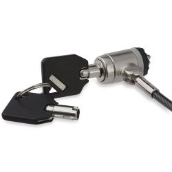 StarTech STARTECH.COM Laptopschloss - Push-to-Lock Taste - 2 m Stah (LTLOCKKEY)