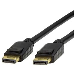 Kabel DisplayPort Stecker zu DisplayPort Stecker 3m schwarz (CV0121)