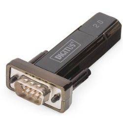 Adapter USB-A 2.0 Stecker zu seriell RS-232 Stecker (DA-70167)