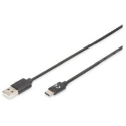 USB C KAB. C/ST<>A/ST 1m (AK-300154-010-S)