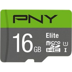 Elite microSDHC 16GB Speicherkarte UHS-I U1 (P-SDU16GU185GW-GE)