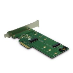 KT015 PCIe auf M.2 PCIe / M.2 SATA Adapter (88885375)