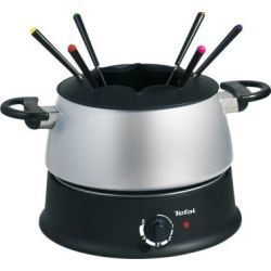 Tefal EF3000.10 Fondue silber/schwarz (EF3000.10)