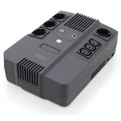 All-in-One 600VA USV-System schwarz (DN-170110)