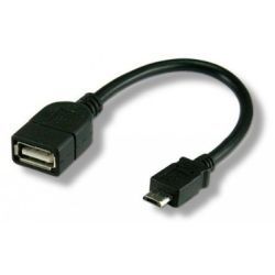 TECHLY USB2.0 Anschlusskabel OTG schwarz Buchse Typ A  (ICOC-UOTG-194)