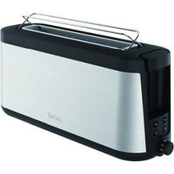 TL4308 Langschlitz-Toaster edelstahl/schwarz (TL 4308)