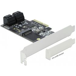 Controllerkarte PCIe 3.0 x4 zu M.2 / 4x SATA (90396)