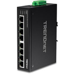 TI Hardened Industrial Railmount Gigabit Switch (TI-E80)