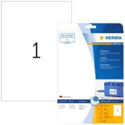 HERMA Inkjet-Etiketten A4 weiß 210x297 mm Papier matt 25 St. (4824)