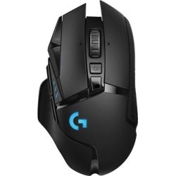 G502 Lightspeed Wireless Gaming Maus schwarz (910-005567)