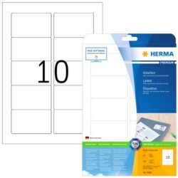 HERMA Etiketten Premium A4 weiß 83,8x50,8 mm Papier 250 St. (5028)