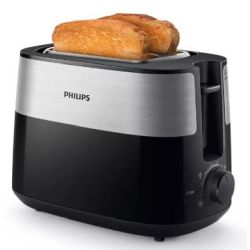 HD2516/90 Daily Collection Toaster schwarz/silber (HD2516/90)