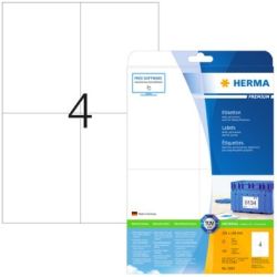 HERMA Etiketten Premium A4 weiß 105x148mm Papier, 100 St. (5063)