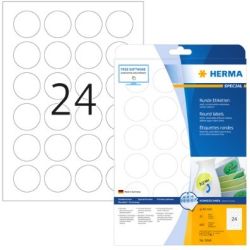 HERMA Etiketten A4 weiß 40 mm ablösbar Papier 600 St. (5066)
