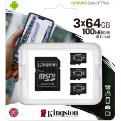 Canvas Select Plus R100 microSDXC 64GB Speicherkarte (SDCS2/64GB-3P1A)